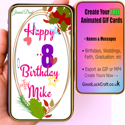 Free Online Birthday Cards for WhatsApp