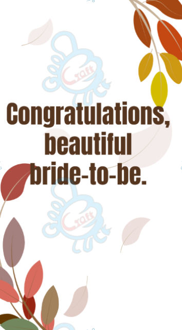 What to Write in a Bridal Shower Card