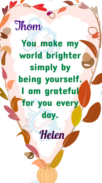 Sweet words to make her feel special in a personalised animated greeting card