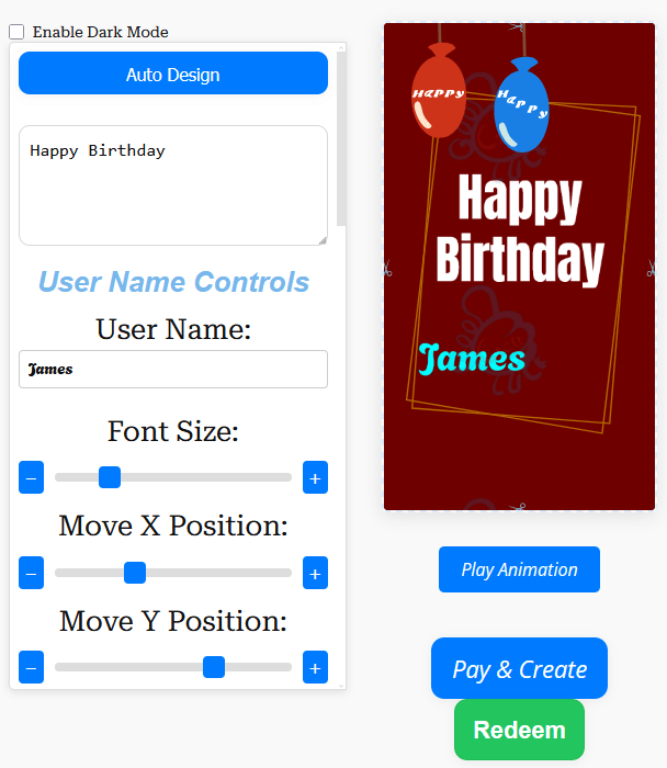 Text Animation GIF Generator