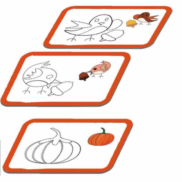 fall autumn coloring flashcards , kids bunny, coloring worksheets