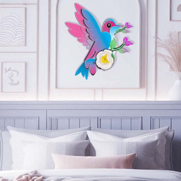 Beautiful wall hanging decor - Bird artwork - living room decor - Image 3