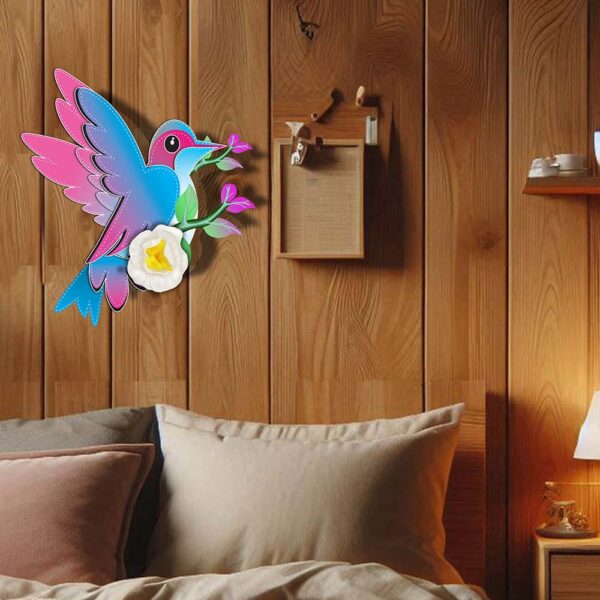 Beautiful wall hanging decor - Bird artwork - living room decor - Image 2